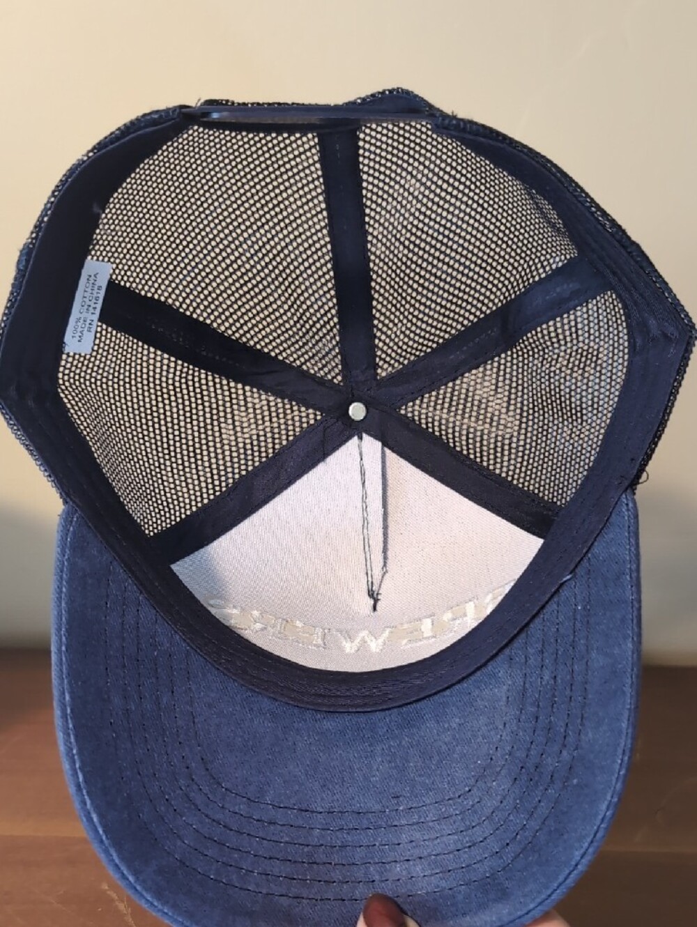 Brewers Trucker Cap with American Family Insurance Logo - Navy - Picture 8 of 8